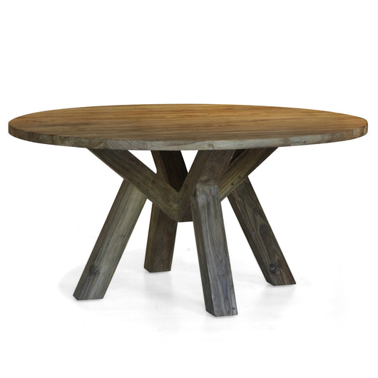 Round Teak Table