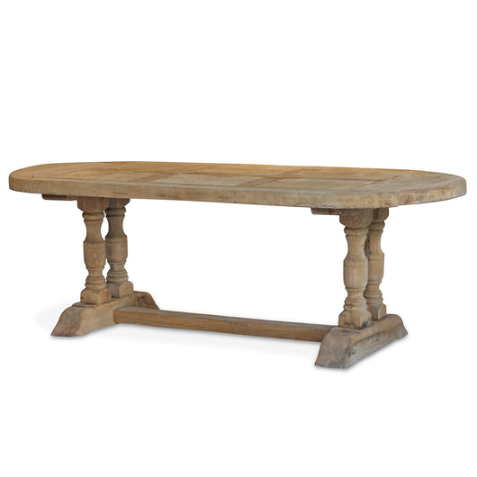 Oval Oak Dining Table
