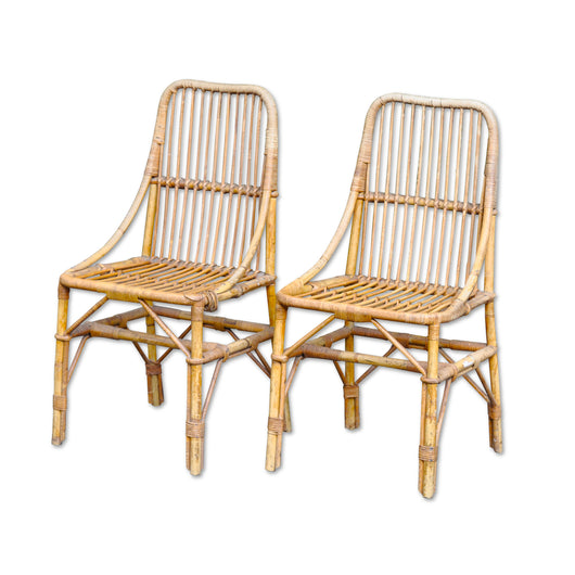 Vintage Rattan Dining Chair
