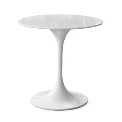 White Pedestal Table