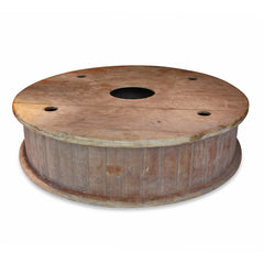 Architectural Wood Coffee Table