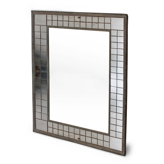Wood and Glass Mirror