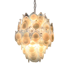 Opal Disc Chandelier