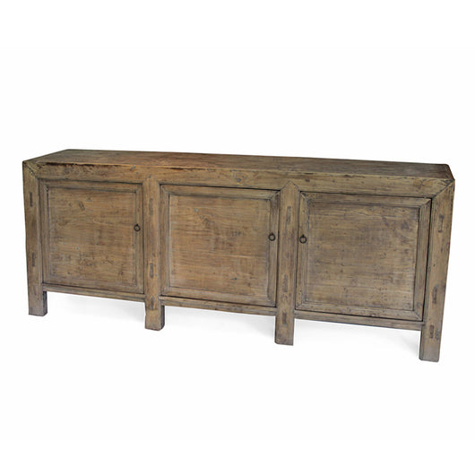 3 Door Elm Cabinet