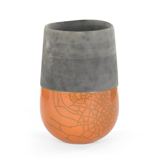 Orange Vase