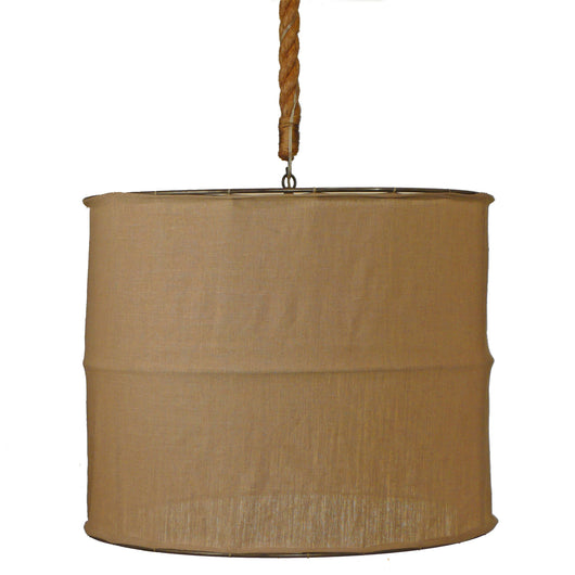 Iron And Linen Frame Light