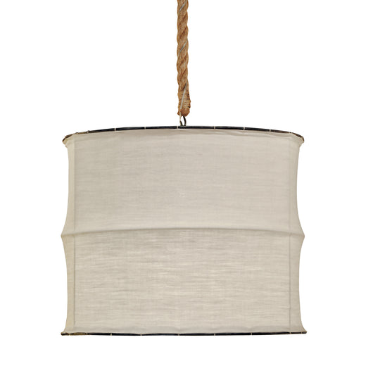 Iron And Linen Frame Light