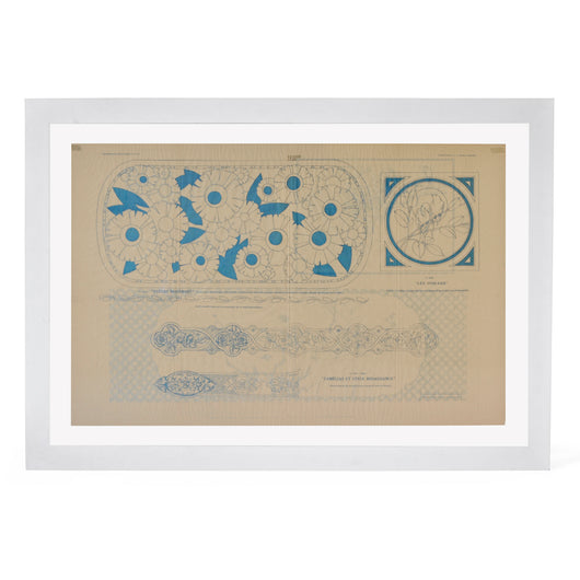 Framed French Patterns Assorted Patterns Available