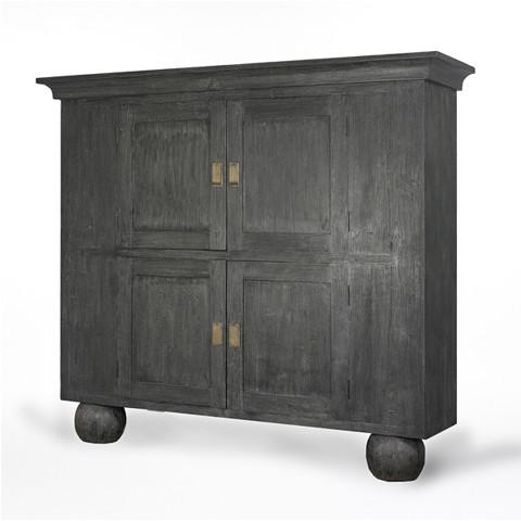 Black Double Door Armoire