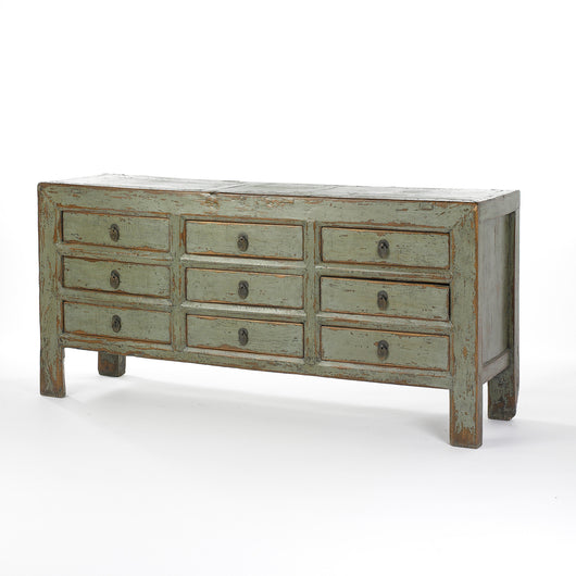 GREY SIDEBOARD 9 DRAWERS
