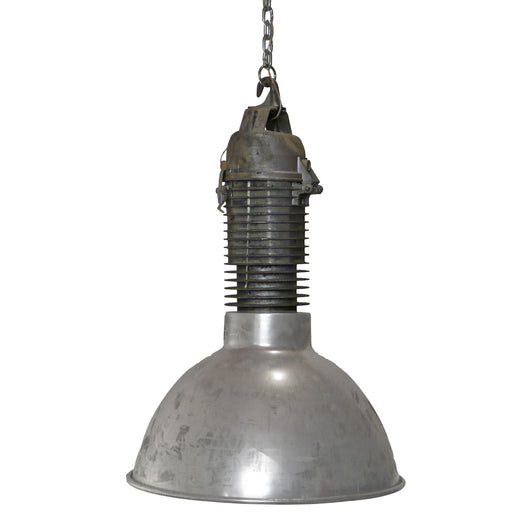 Silver Industrial Pendant Light