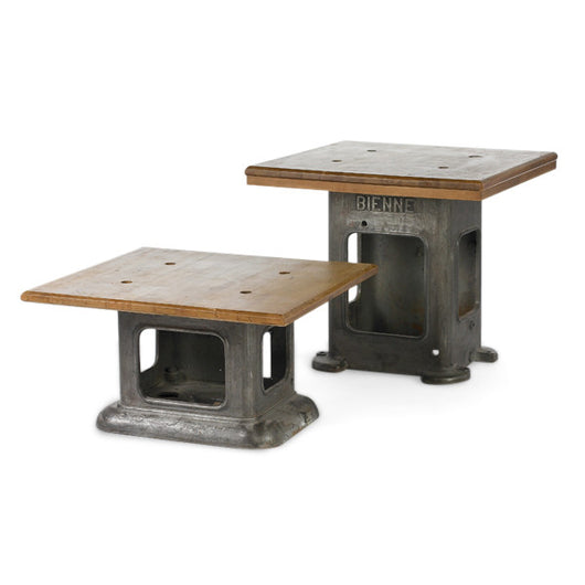 Wood And Iron Coffee Table