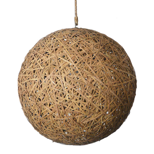 Straw Sphere Light