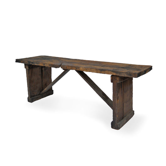 Wood Plank Coffee Table