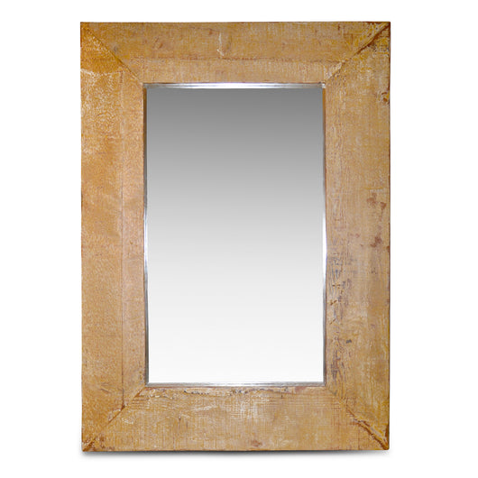 Large Wooden Mirror