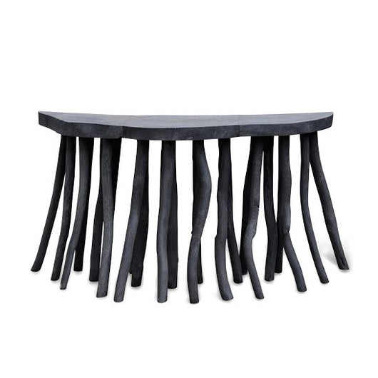 Black Stick Wood Console