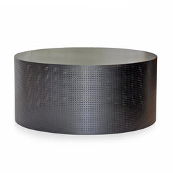 Perforated Black Coffee Table