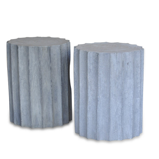 Light Grey Starfruit Stool