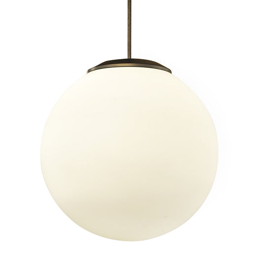 White Glass Globe Light