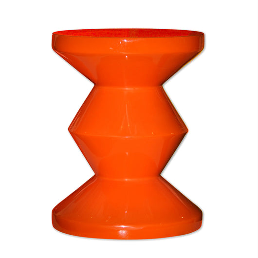 Orange Zig Zag Table