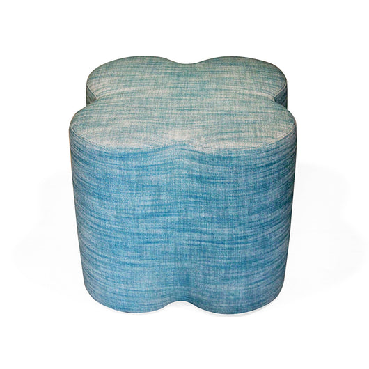 Upholstered Clover Stool