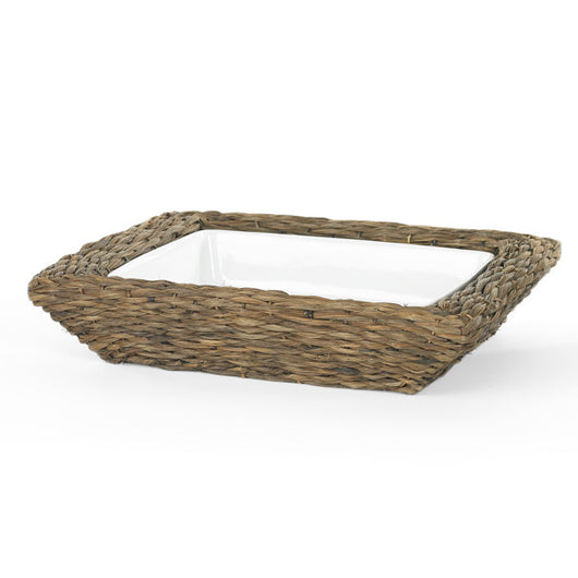 Rectangular Serving Dish With Basket