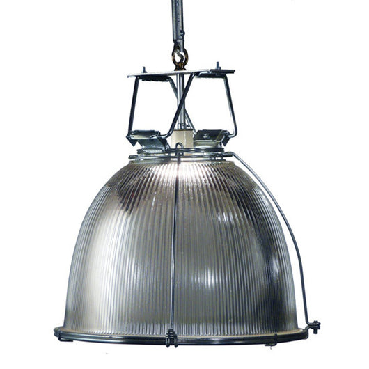Glass Industrial Light On Rod