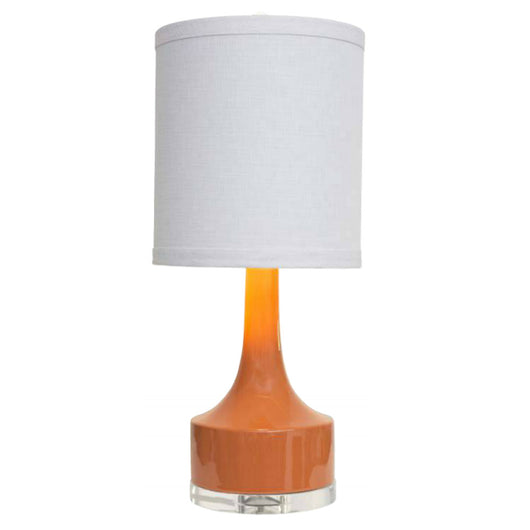 Orange Table Lamp