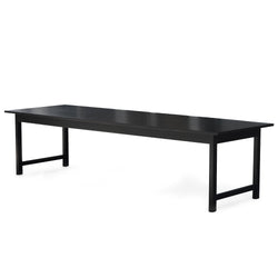 Dining Table in Raw Coal