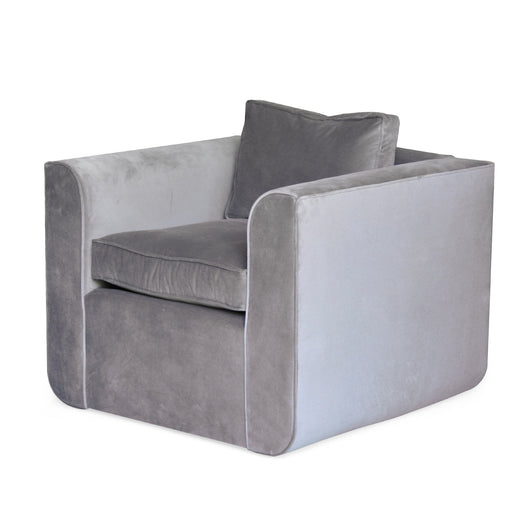 Pair of Greyson Swivel Club Chairs