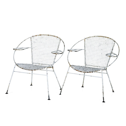 Pair Of Iron Chairs
