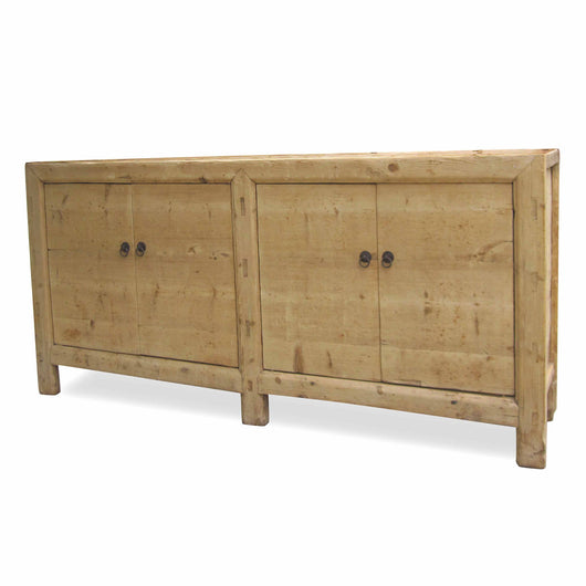 Light Wood Four Door Cabinet