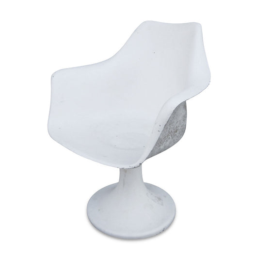 Pair Of Vintage White Chairs