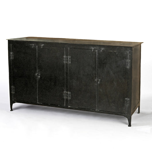 Four-Door Metal Console