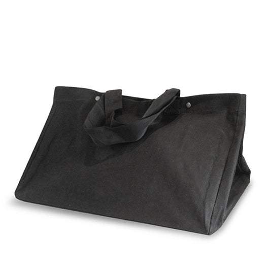 Black Canvas Wood Carrier