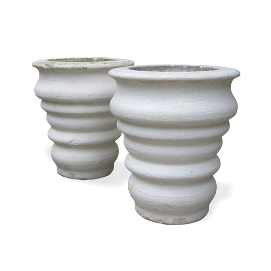 White Cement Planter