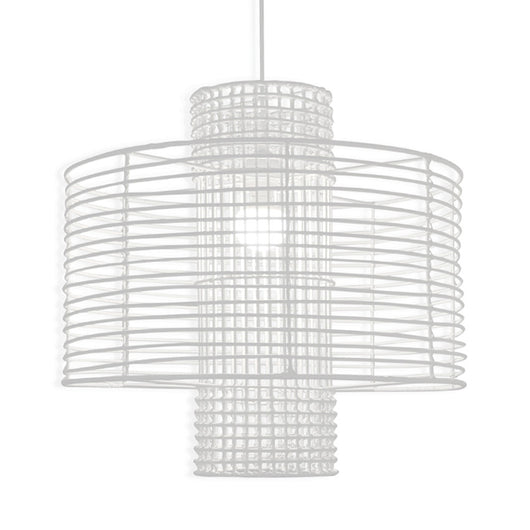 White Deco Pendant Light