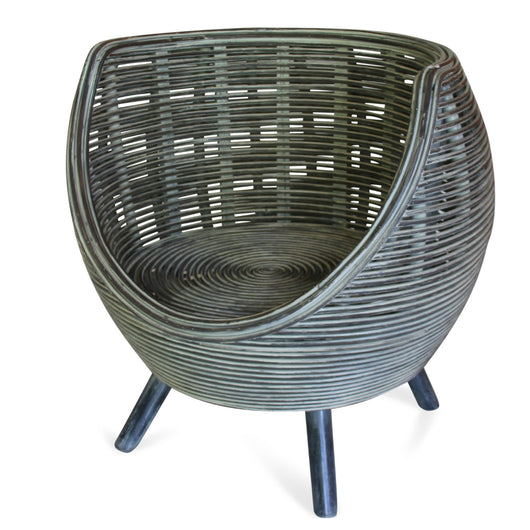 Curved Rattan Chairs With Cushions