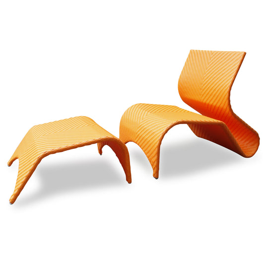 Outdoor Chair And Ottoman