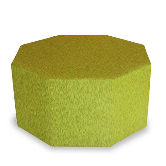 Chartreuse Hexagon Ottoman