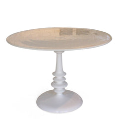 White Enamel Table