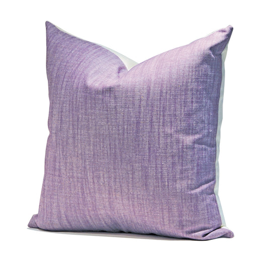 Purple Linen Pillow