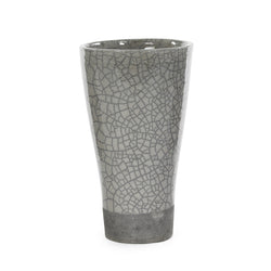 Grey Flared Vase