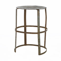 Metal Cage Side Table