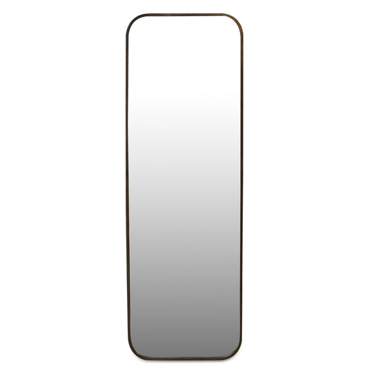 Rectangle Iron Mirror with Rounded Corners
