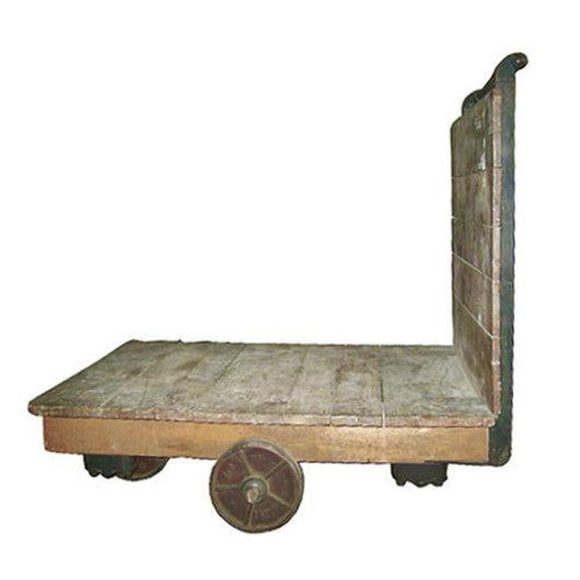 French Industrial Cart Coffee Table