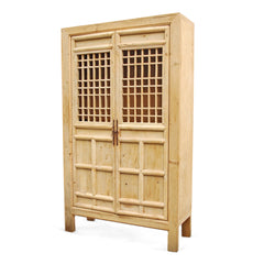 Armoire With Grid