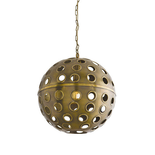 Brass Sphere Pendant
