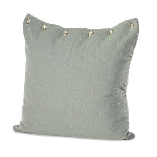 Slate Quilted Euro Pillow