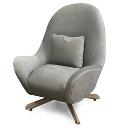 Pair of Lutz Swivel Wing Chairs
